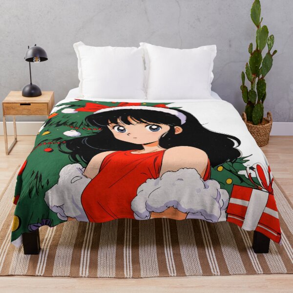 Item preview, Anime Girl Retro Christmas Cozy Winter Holiday Aesthetic designed and sold by RadiantGraphics.