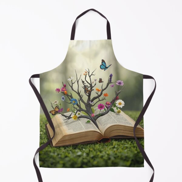 Item preview, A Magical Book Sprouting Life designed and sold by Wonderful Designs.