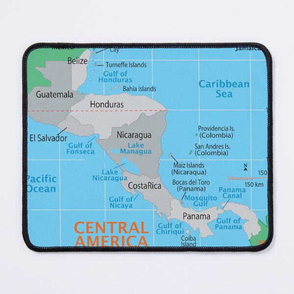 Item preview, Central America Map – Countries & Coastal Regions designed and sold by WorldAtlas.com.