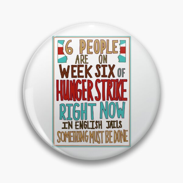 Item preview, Hunger Strike Poster - State of Injustice designed and sold by batsdoodle.