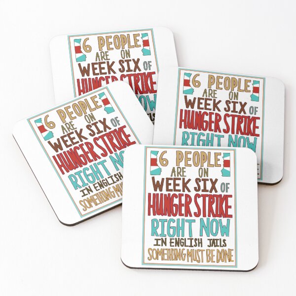 Item preview, Hunger Strike Poster - State of Injustice designed and sold by batsdoodle.