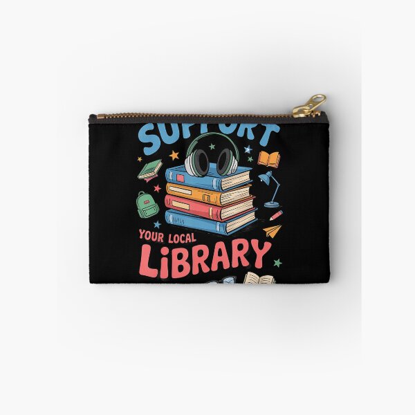 Item preview, Groovy Support Your Local Library – Rainbow designed and sold by hjkelptu3.