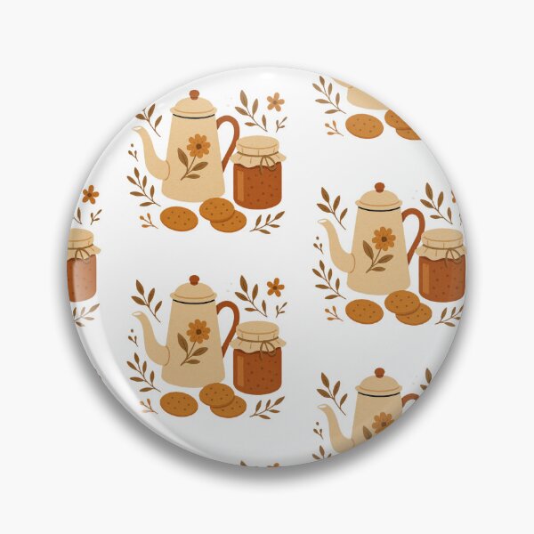 Item preview, Tea Time Essentials – Cozy Teapot, Honey & Biscuits Illustration designed and sold by thtCMRAguy.