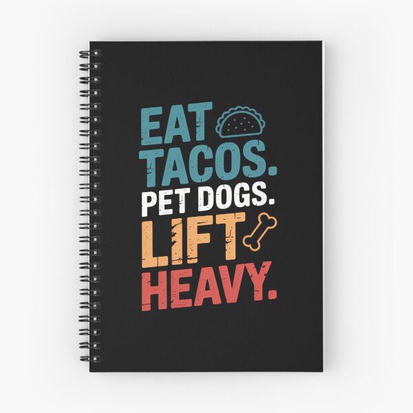 Item preview, Tacos Lovers Dogs Funny Gym Motivation designed and sold by KarstenNoanra.