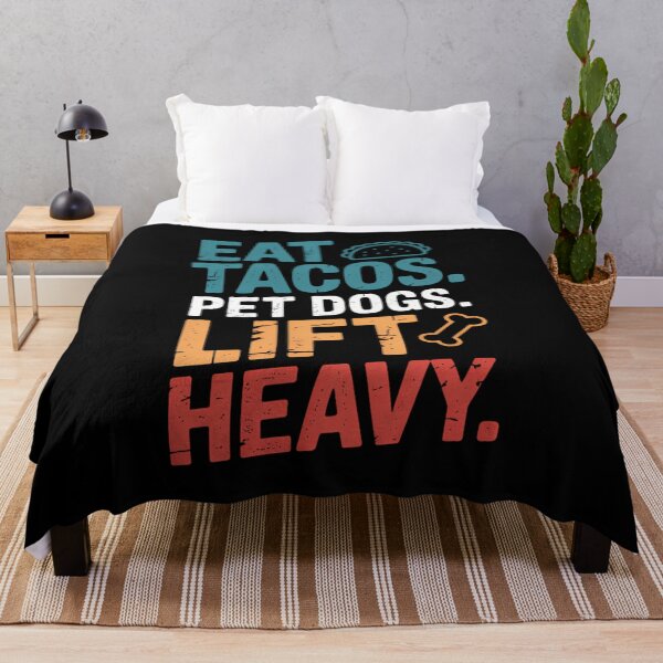 Item preview, Tacos Lovers Dogs Funny Gym Motivation designed and sold by KarstenNoanra.