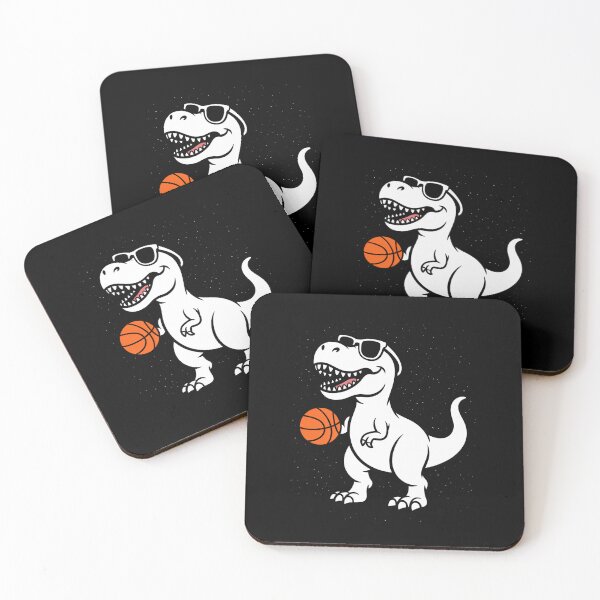Item preview, Trex Dinosaur Basketball Cute Sport designed and sold by KarstenNoanra.