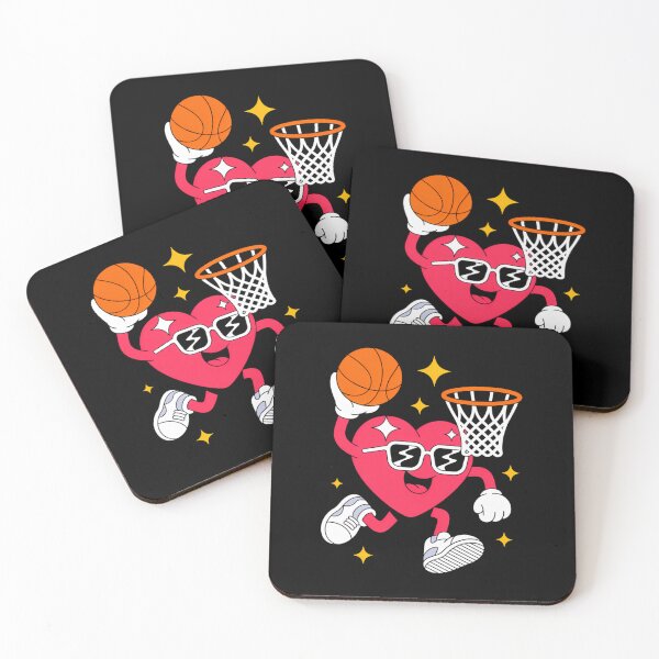 Item preview, Valentines Day Basketball Sports designed and sold by KarstenNoanra.
