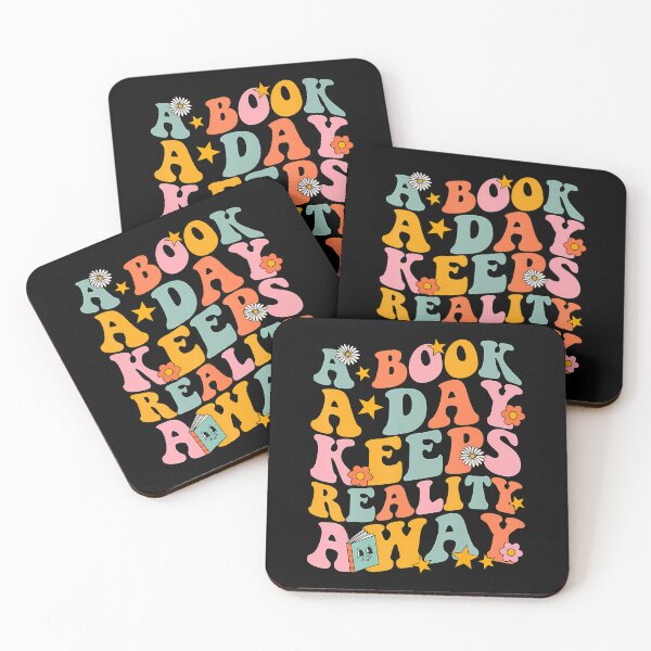 Item preview, A Book A Day Keeps Reality Away – Groovy designed and sold by hjkelptu3.