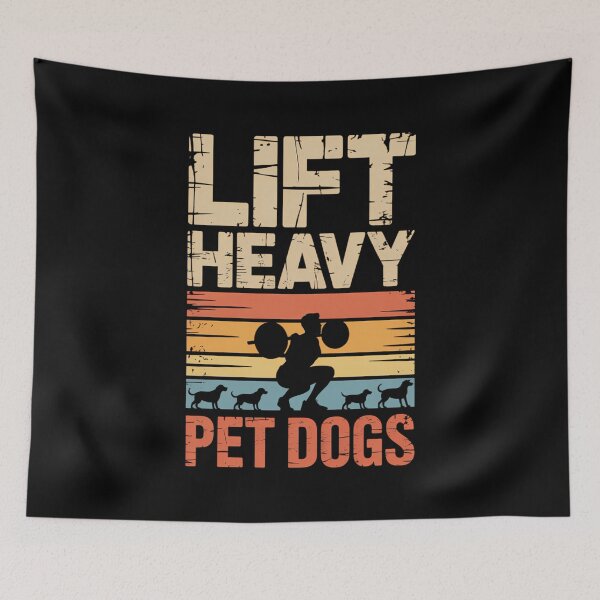 Item preview, Weightlifting pet dogs lovers Support designed and sold by KarstenNoanra.