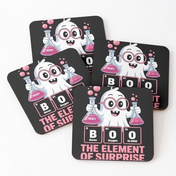 Item preview, Chemistry Boo The Element Of Surprise Cute Chemist Halloween10  designed and sold by RoyTill0Art.