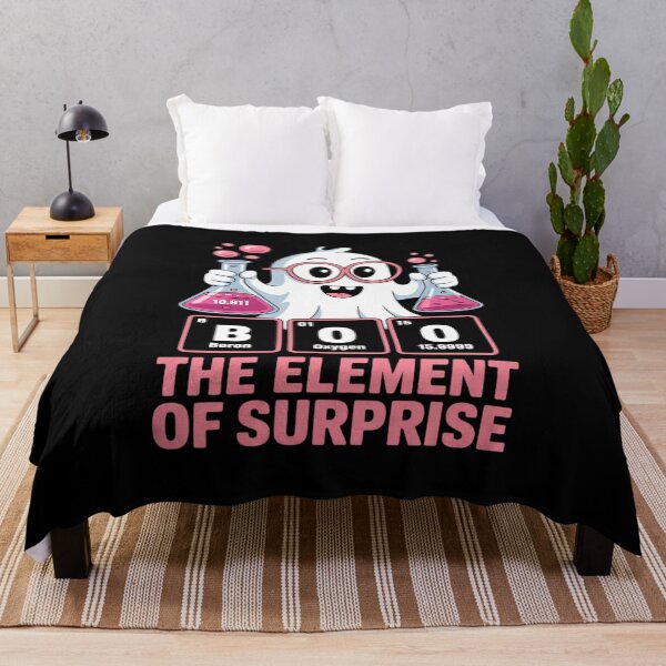 Item preview, Chemistry Boo The Element Of Surprise Cute Chemist Halloween10  designed and sold by RoyTill0Art.