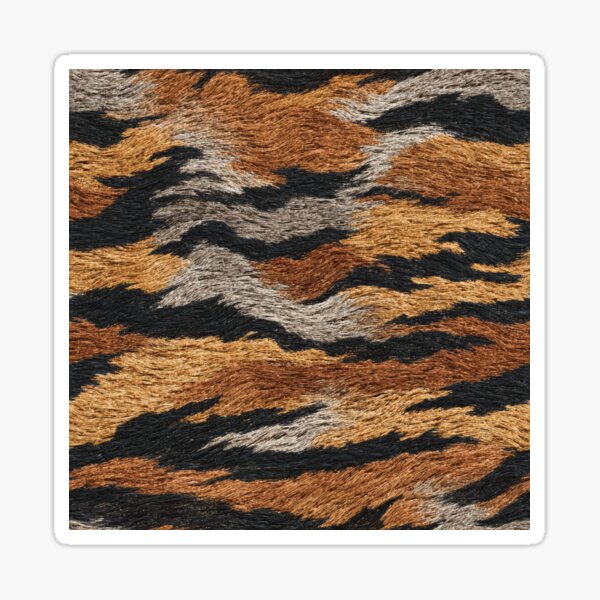 Item preview, Colorful Natural Tiger Skin Pattern  - Anniversary Gifts designed and sold by RoyalStarsPatts.