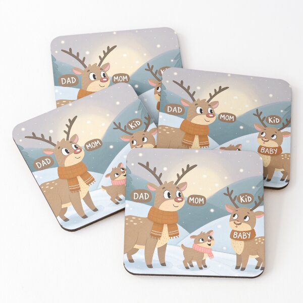 Item preview, The Reindeer Squad designed and sold by Bionson Art.
