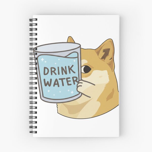 Item preview, Drink water meme  designed and sold by Everadox.