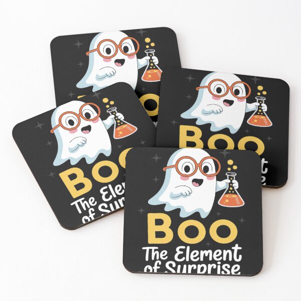 Item preview, Chemistry Boo The Element Of Surprise Halloween Cute Chemist 2  designed and sold by RoyTill0Art.
