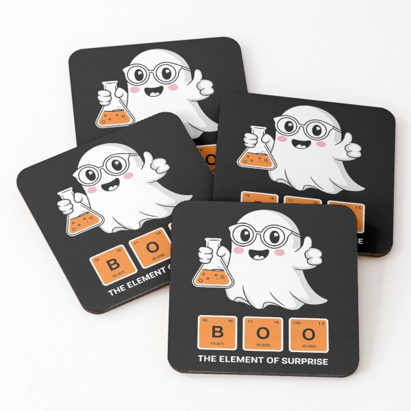 Item preview, Chemistry Boo The Element Of Surprise Halloween Cute Chemist  designed and sold by RoyTill0Art.