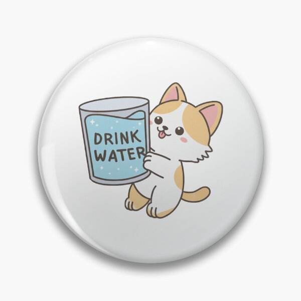 Item preview, Drink water meme  designed and sold by Everadox.