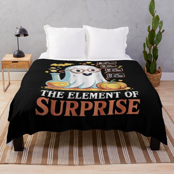 Item preview, Chemistry Cute Boo The Element Of Surprise Chemist Halloween 3 designed and sold by RoyTill0Art.
