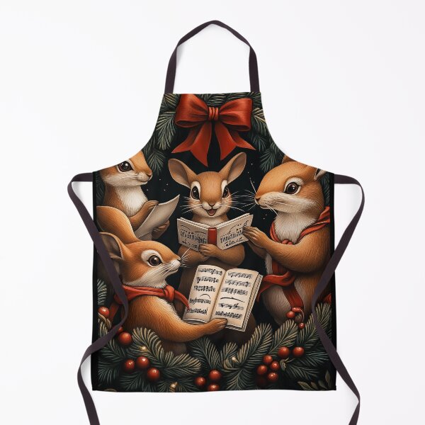 Item preview, Christmas Caroling Rabbits designed and sold by PetsArt.