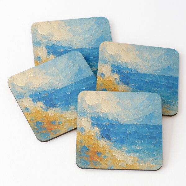 Item preview, Coastal Abstraction designed and sold by Maruva Art.