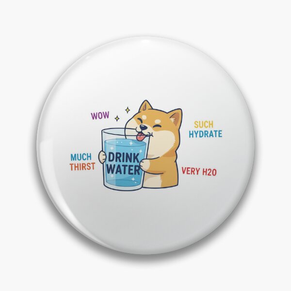 Item preview, Drink water meme  designed and sold by Everadox.