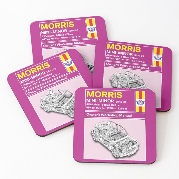 Item preview, Classic Car Owner's Workshop Manual, Morris Mini-Minor designed and sold by CEastwoodPhotos.