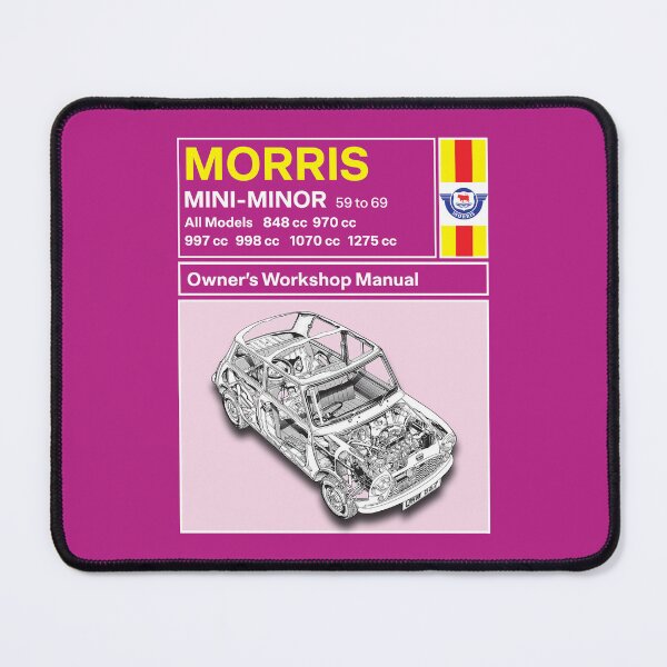 Item preview, Classic Car Owner's Workshop Manual, Morris Mini-Minor designed and sold by CEastwoodPhotos.