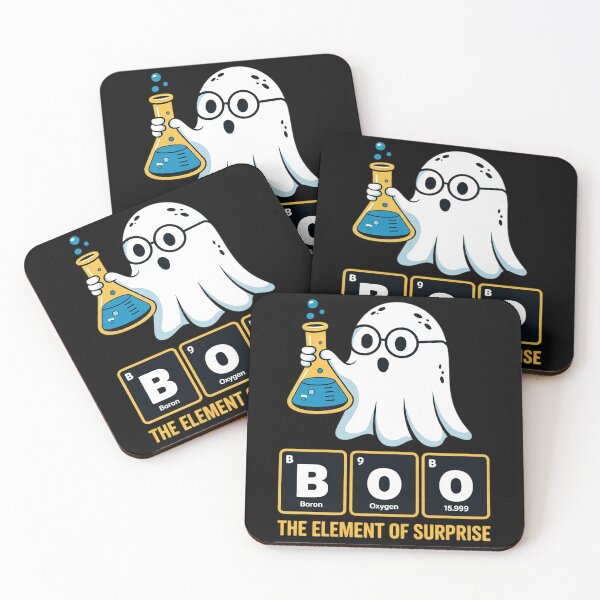Item preview, Chemistry Cute Boo The Element Of Surprise Chemist Halloween 5  designed and sold by RoyTill0Art.