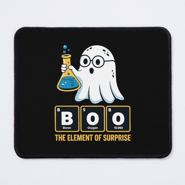 Item preview, Chemistry Cute Boo The Element Of Surprise Chemist Halloween 5  designed and sold by RoyTill0Art.