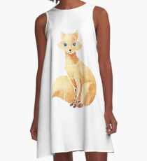 Arctic fox A-Line Dress