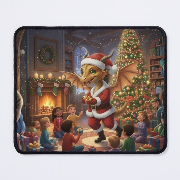 Artikelvorschau, Drachen-Weihnachtsmann-Geschenkkunst entworfen und verkauft von Soul Cipher.