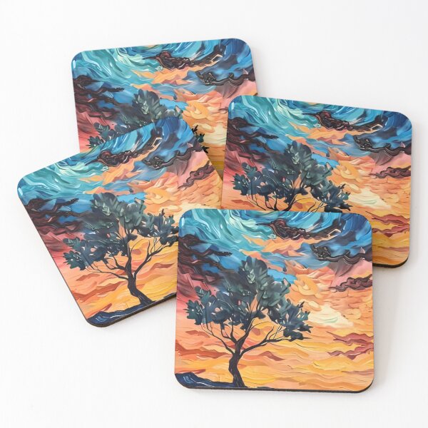 Item preview, Acrylic Painting Landscape Nature Scenic Art designed and sold by RadiantGraphics.