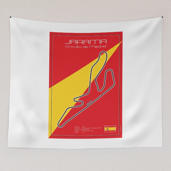 Item preview, Racetrack Jarama designed and sold by Theodor Decker.