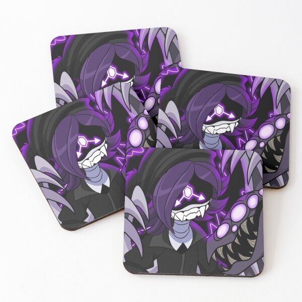 Item preview, Murder Drones Horror Style Purple Glow Dark Sci-Fi Fan Art Design designed and sold by bigsbysc.