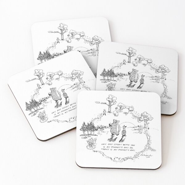 Item preview, Pooh Ponderings #2 Black designed and sold by design-r.