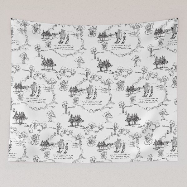 Item preview, Pooh Ponderings #2 Black designed and sold by design-r.