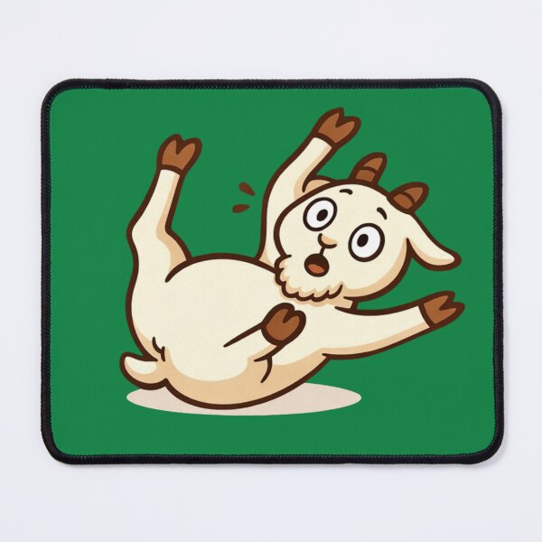 Item preview, Fainting Goat Cartoon – Funny Pygmy Goat Meme designed and sold by Ivy-Triggs.