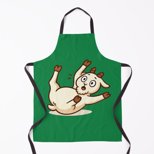Item preview, Fainting Goat Cartoon – Funny Pygmy Goat Meme designed and sold by Ivy-Triggs.