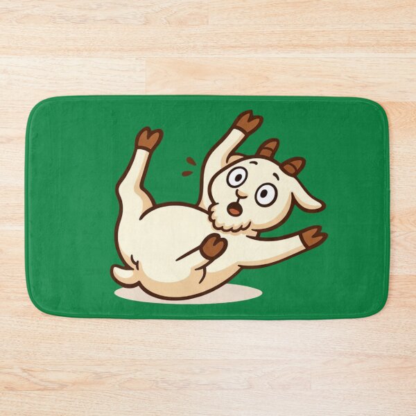 Item preview, Fainting Goat Cartoon – Funny Pygmy Goat Meme designed and sold by Ivy-Triggs.