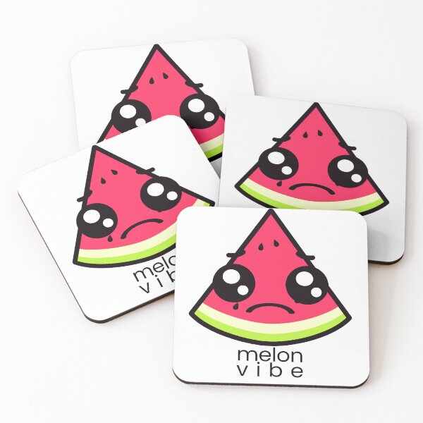 Artikelvorschau, Süße Melone - Melon Vibe - Sad entworfen und verkauft von JedoCreative.