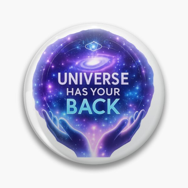 Item preview, Universe Has Your Back – Cosmic Spiritual Affirmation Design designed and sold by Lumawear .