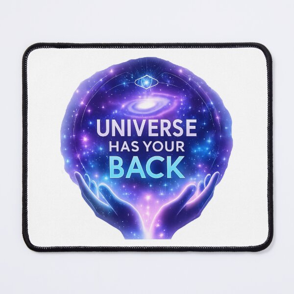 Item preview, Universe Has Your Back – Cosmic Spiritual Affirmation Design designed and sold by Lumawear .