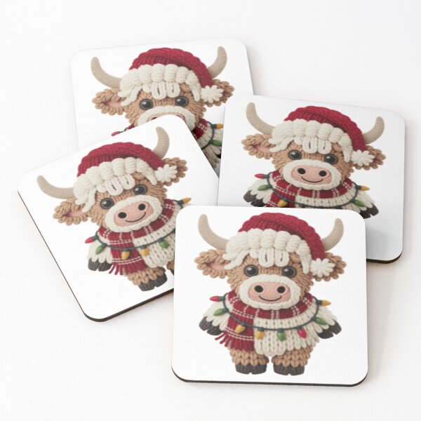 Item preview, Crochet Christmas cow designed and sold by szydelkowanika.