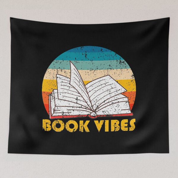 Item preview, Vintage Retro Book Vibes Apparel Reading Lovers designed and sold by hjkelptu3.