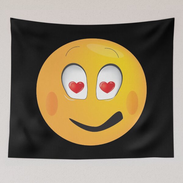 Item preview, Heart Eyes Emoji | Love and Adoration Graphic designed and sold by NeutronDesign.
