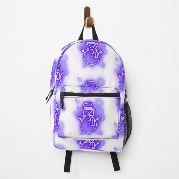 Item preview, Neon Snowman – Winter Illustration designed and sold by iamKRUK.