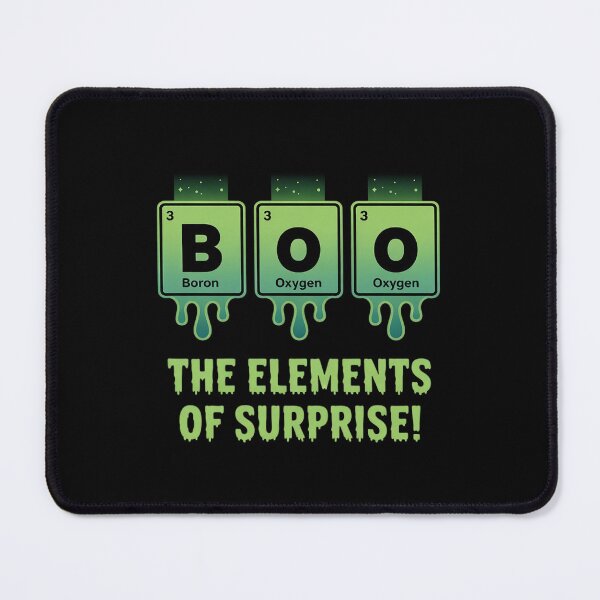 Item preview, Funny Boo Elements of Surprise Science Teacher Halloween designed and sold by VerseFarm.