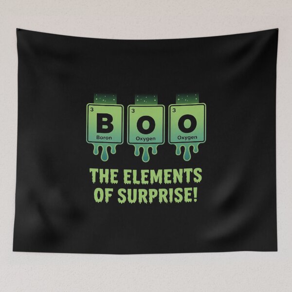 Item preview, Funny Boo Elements of Surprise Science Teacher Halloween  designed and sold by VerseFarm.
