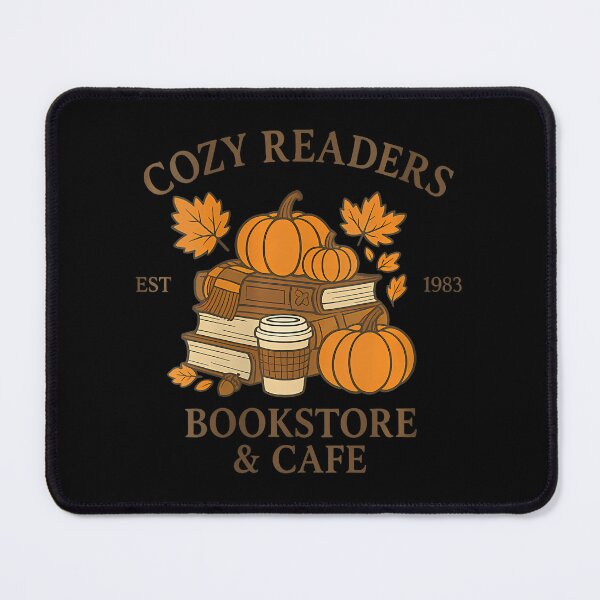 Item preview, Womens Cozy Readers Bookstore Pumpkin Coffee Fall designed and sold by hjkelptu3.