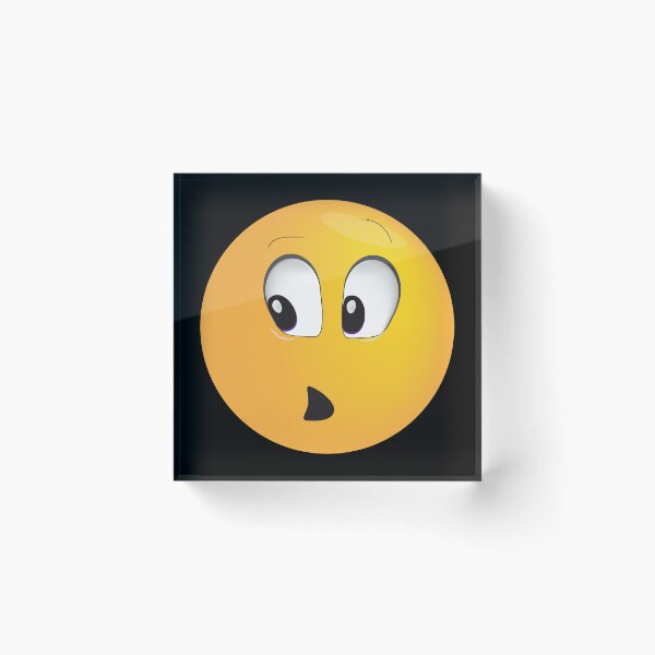 Item preview, Surprised Face Emoji | Shock and Awe Design designed and sold by NeutronDesign.